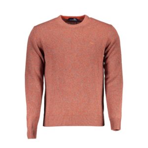 Red Wool Men Sweater