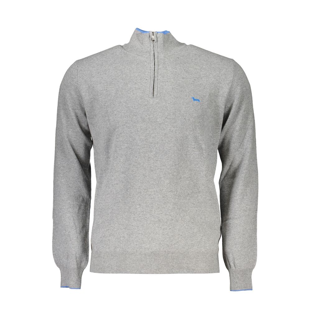 Gray Fabric Sweater