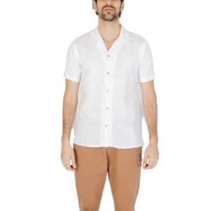 White Linen Shortsleeve