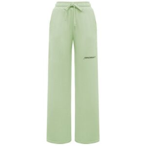 Green Cotton Jeans & Pant