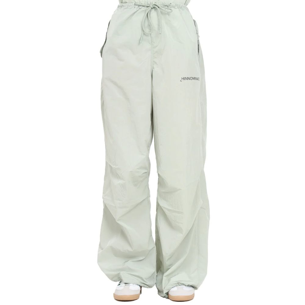 Green Nylon Jeans & Pant