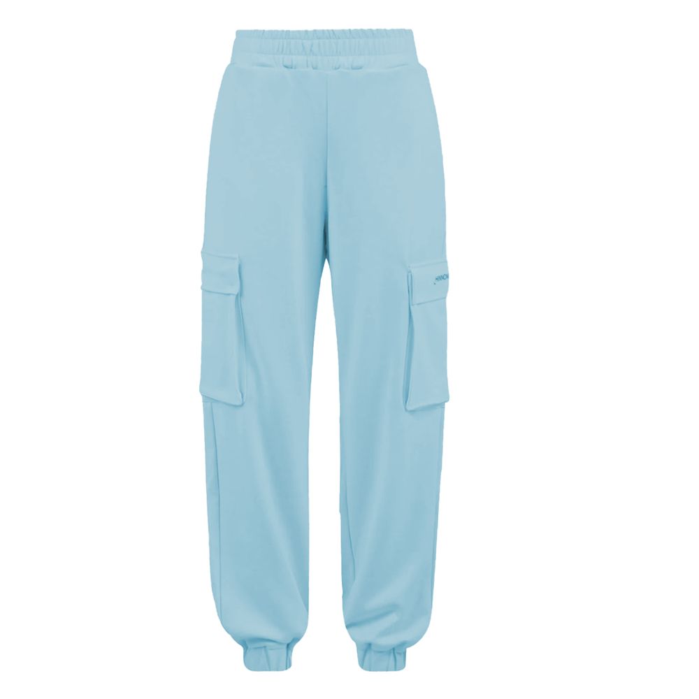 Blue Polyester Jeans & Pant