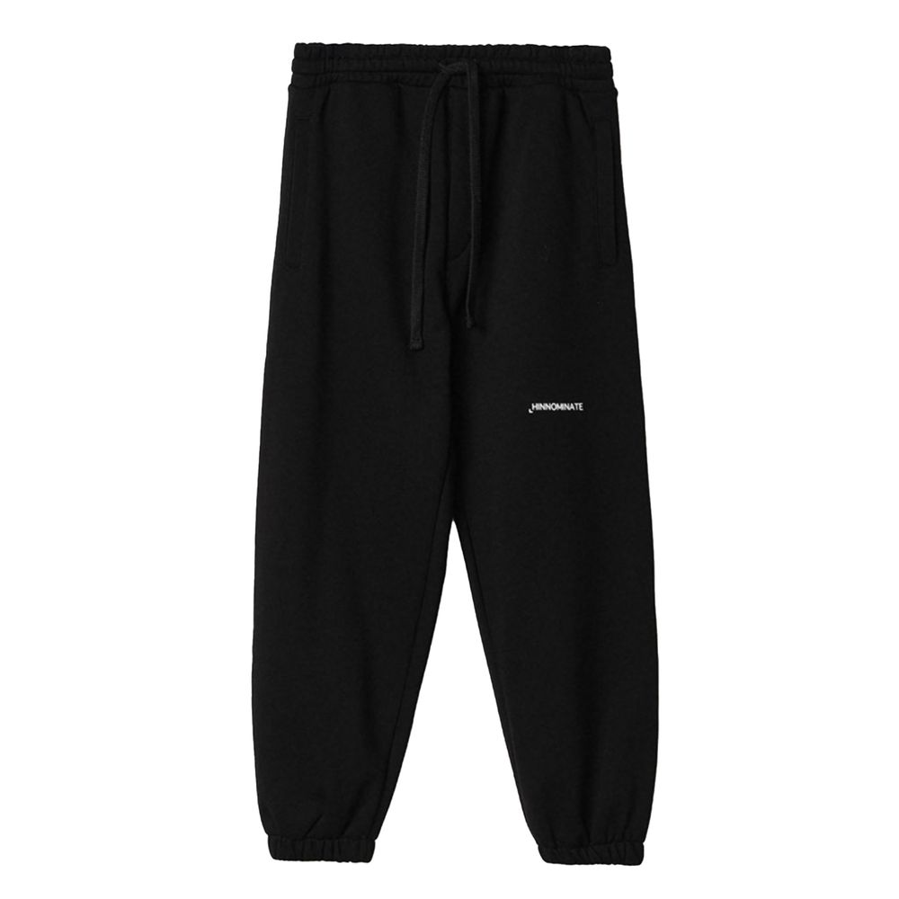 Black Cotton Jeans & Pant
