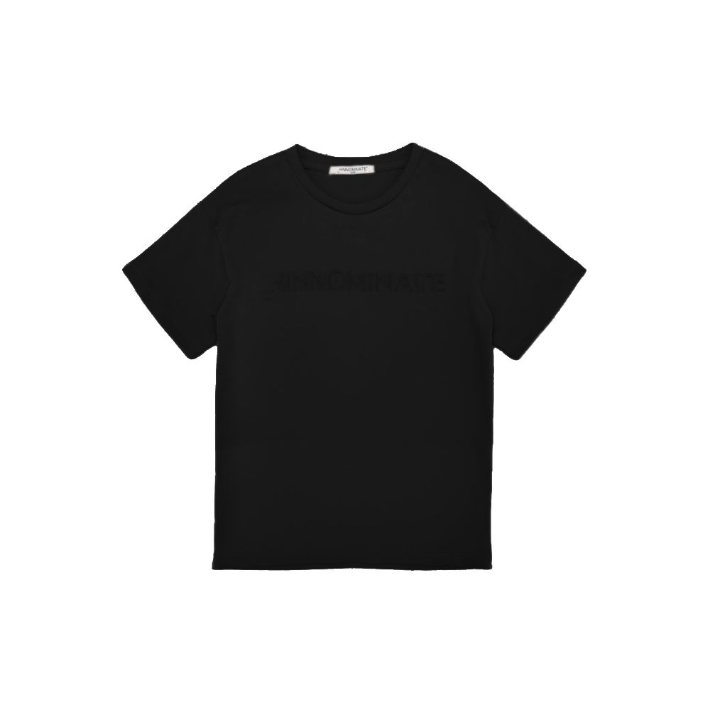 Black Cotton Tops & T-Shirt