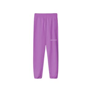 Purple Cotton Jeans & Pant