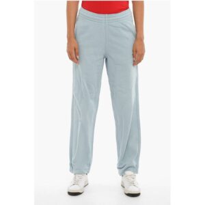 Logo Print Brushed Cotton Joggers