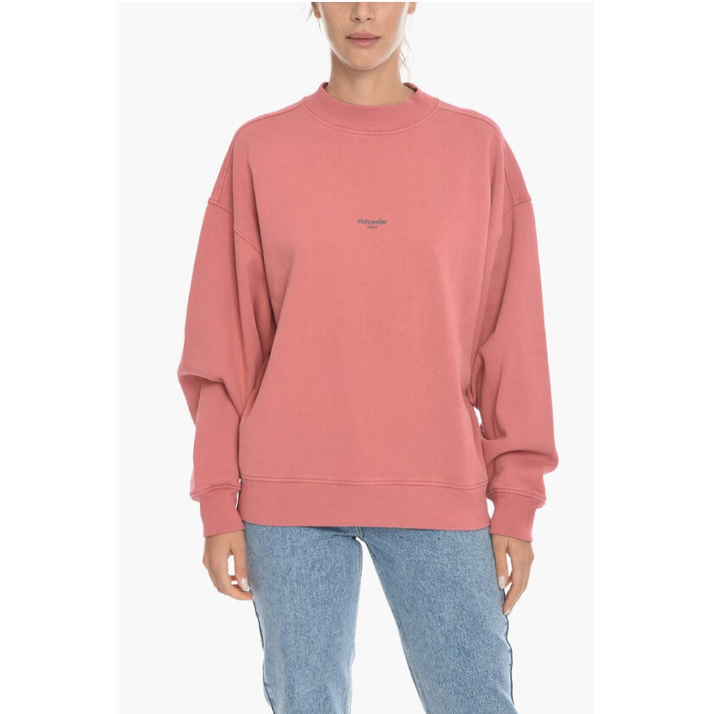 Brushed Cotton MEZZANINE OSLO Crew-neck Sweatshirt