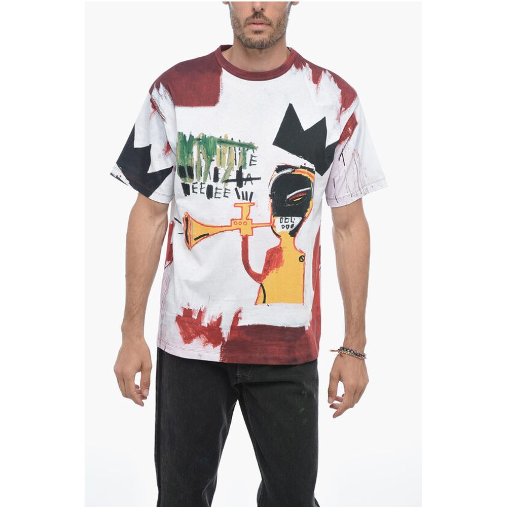 BASQUIAT Printed Crew-neck T-Shirt