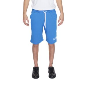 Blue Cotton Bermuda