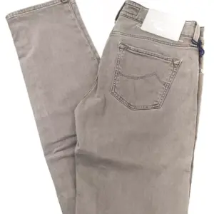 Gray Cotton Women Jeans