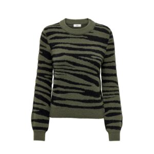 Green Nylon Sweater
