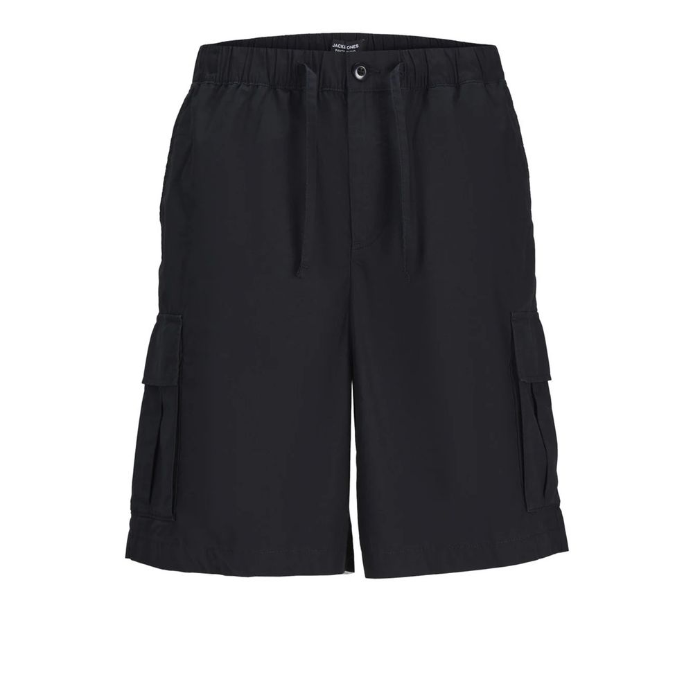 Black Cotton Bermuda