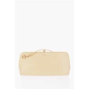 Leather Handbag with Removable Shoulder Strap