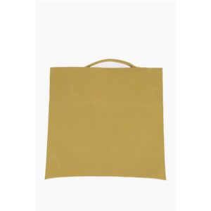Leather Shopping Bag with Inner Pocket