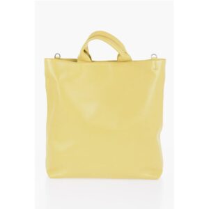 Leather Tote Bag with Removable Shoulder Strap