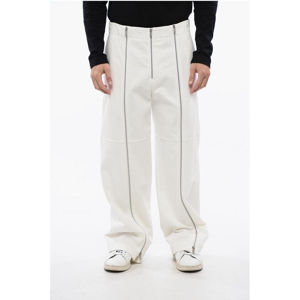 Zipped High-Waisted Pants