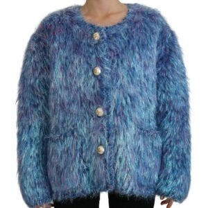Elegant Multicolor Long Sleeve Jacket