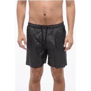 Monogram Boxer Swimsuit