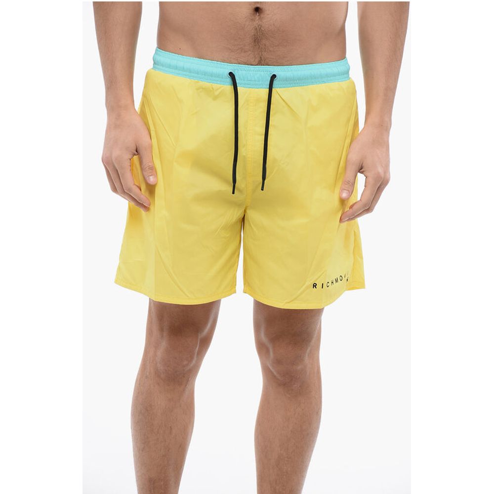 Bicolor Boxer Swimsuit