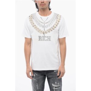 Regular Fit SHINAZU T-shirt With Necklace Print