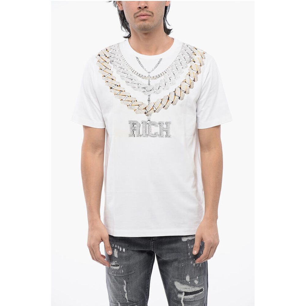 Regular Fit SHINAZU T-shirt With Necklace Print