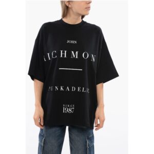 Over PELAC T-shirt with Contrasting Print