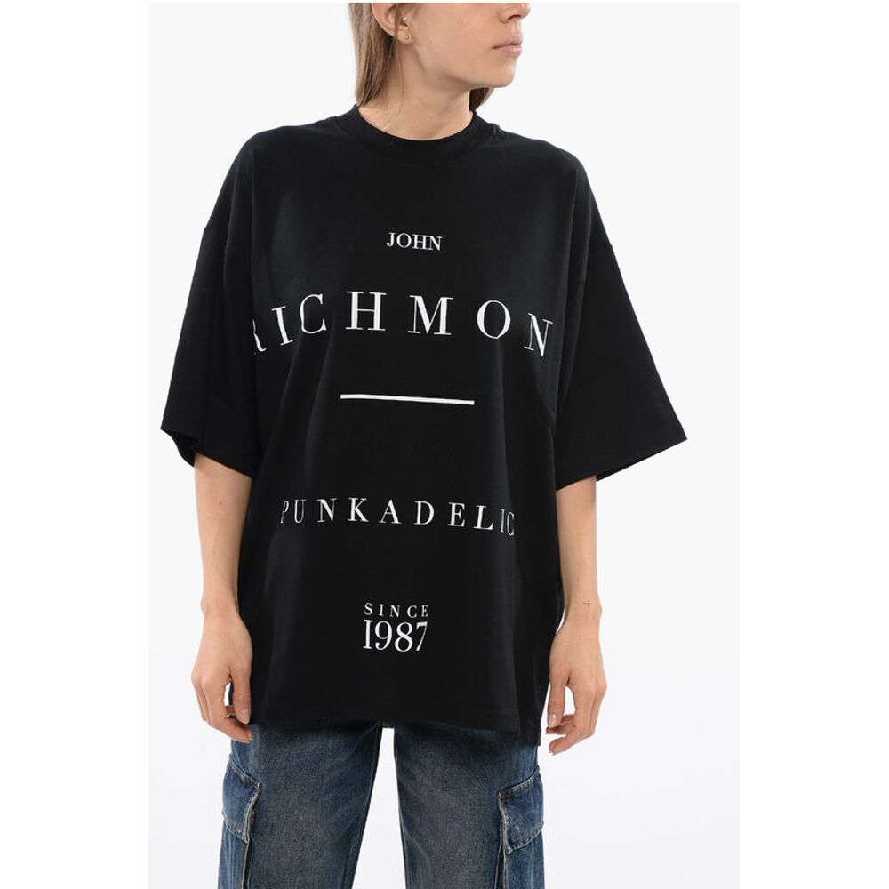 Over PELAC T-shirt with Contrasting Print