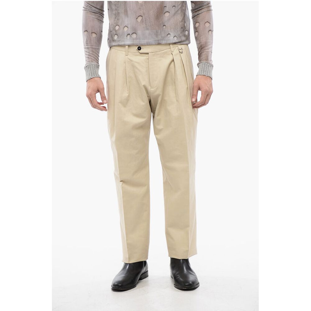 Pleated LEXNDER Pants With Stud Details