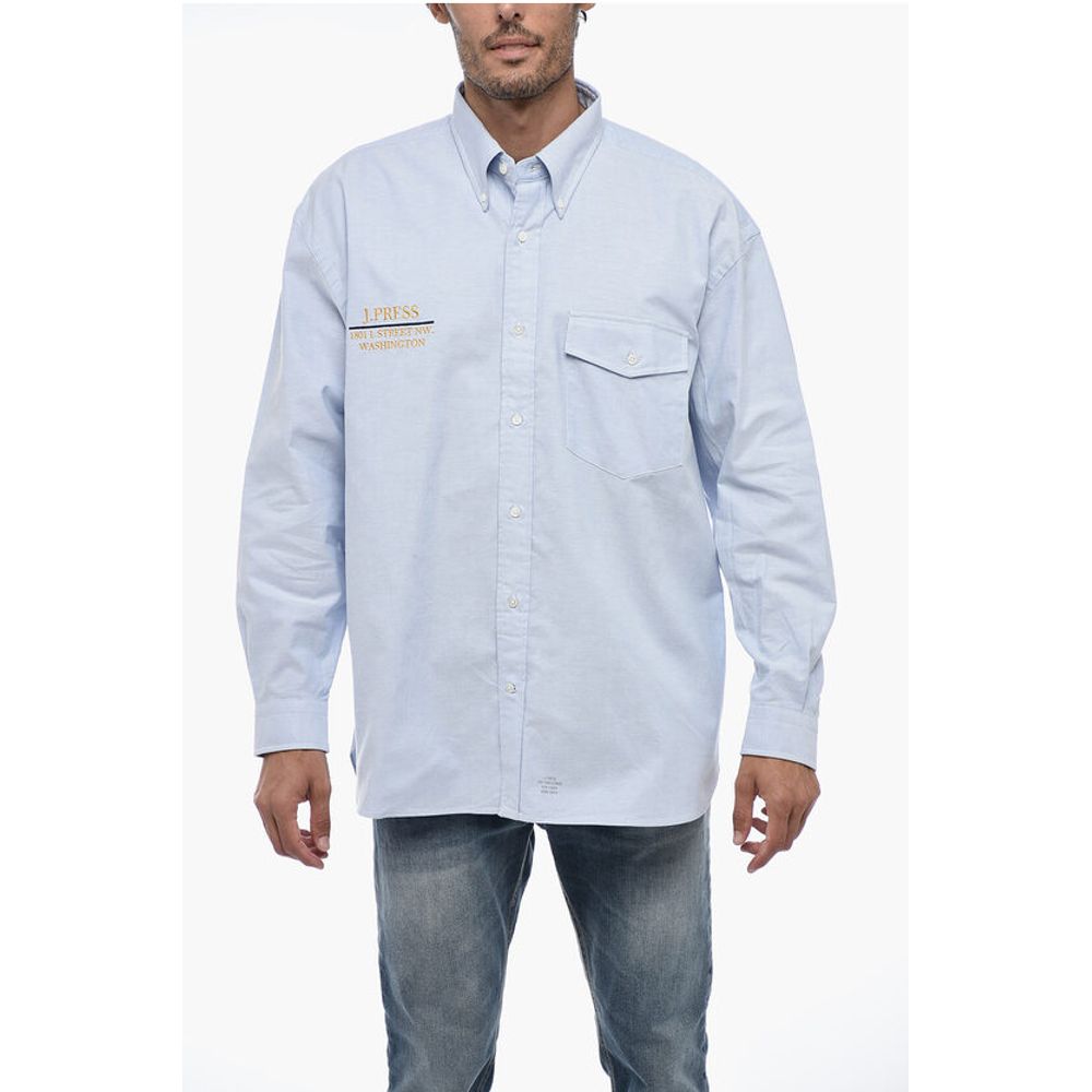 Button Down Lightweight Cotton Shirt