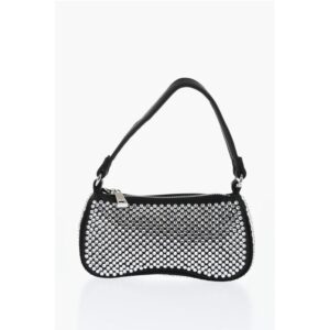 Satin EVA Mini Bag With Rhinestone Embellishment