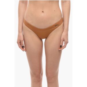 Solid Color Bikini Bottom with Knotted Laces