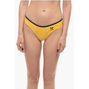 Bikini Bottom DOTS With Contrasting Printed Details