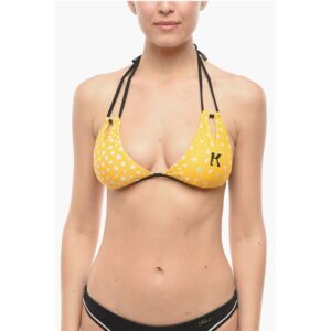 Triangle Bikini Top with Cut Out Details
