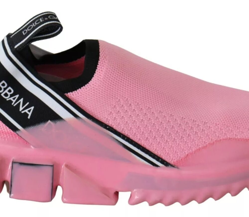 Pink Low Top Sorrento Sneakers Slip On Casual Shoes