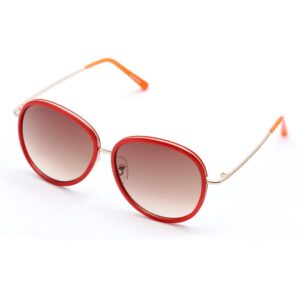 Red Metal Sunglasses