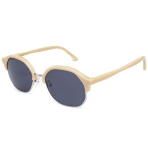 White Haircalf Sunglasses