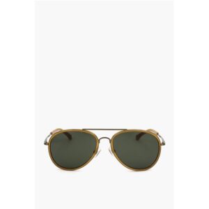 DRIES VAN NOTEN Aviator Sunglasses with Plastic Frame
