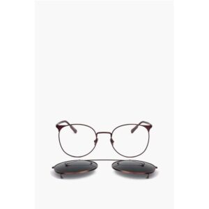 KRIS VAN ASSCHE Wayfarer Sunglasses with Removable Mask