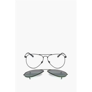 KRIS VAN ASSCHE Aviator Sunglasses with Removable Mask