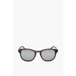 PHILLIP LIM Wayfarer Sunglasses with Wood Effect Frame