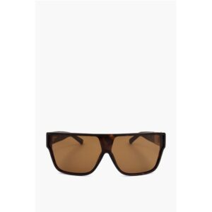 PHILLIP LIM Shield Sunglasses with Tortoiseshell Frame