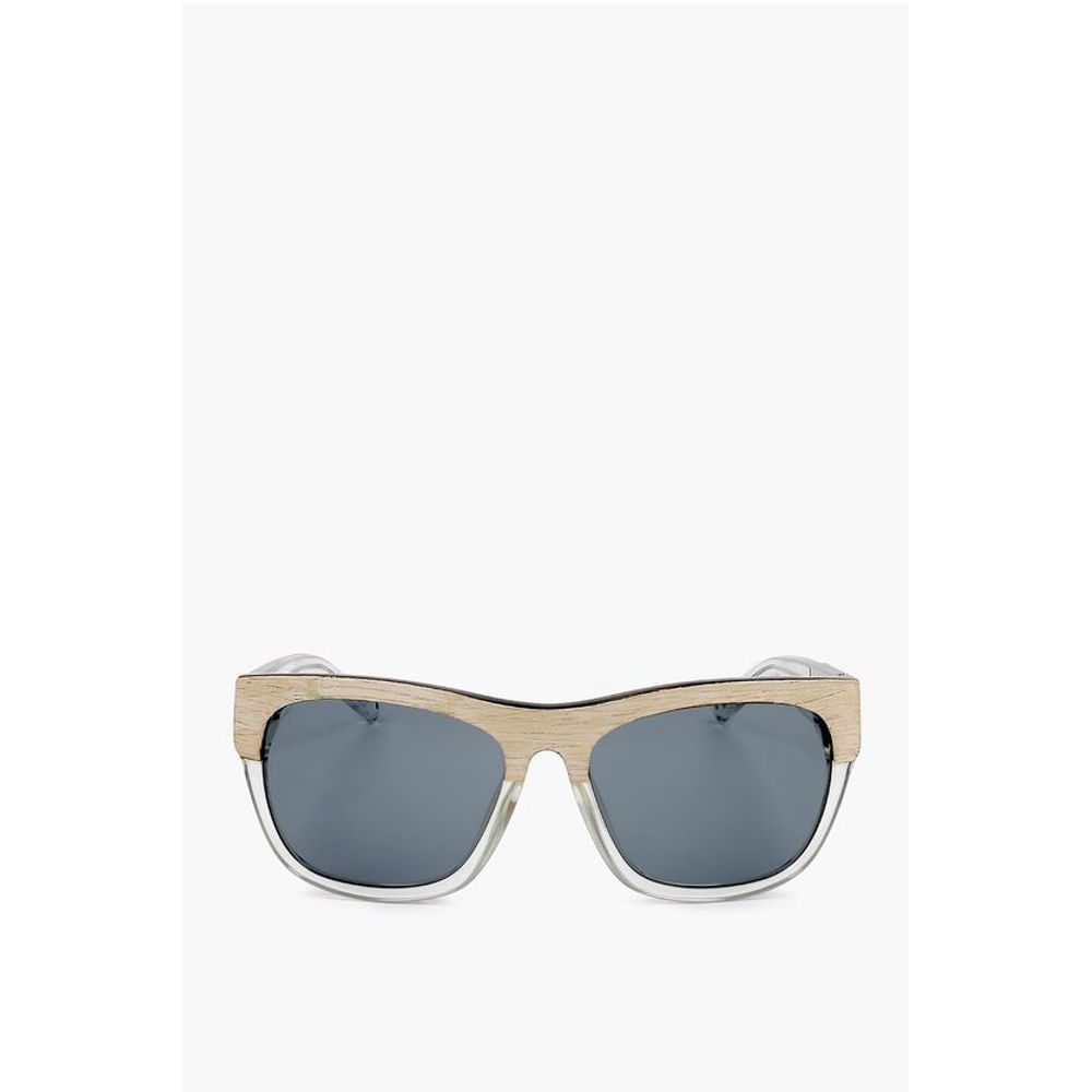 PHILLIP LIM Wayfarer Sunglasses with Wood Effect Detail