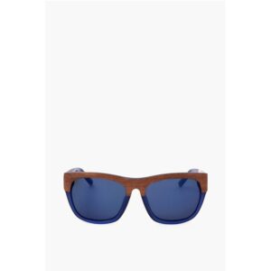 PHILLIP LIM Wayfarer Sunglasses with Wood Effect Detail