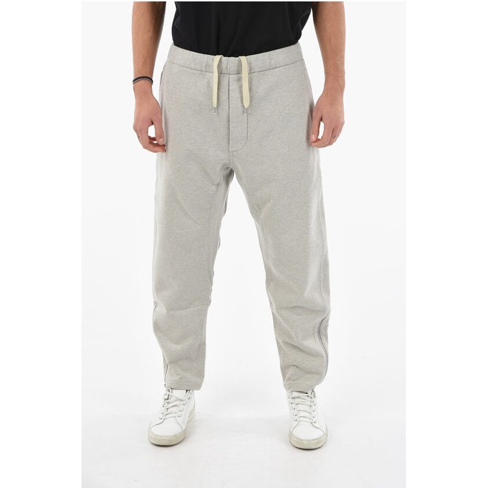 MM10 Brushed-cotton Joggers with Ankle Zips
