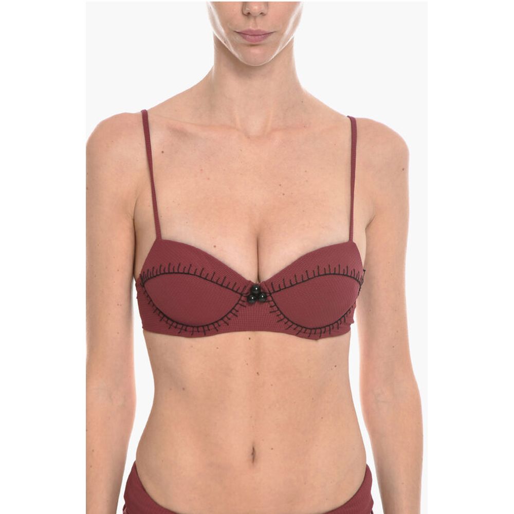 Bikini SALENTO Top with Decoration Frontal