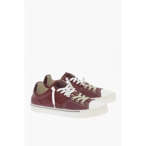 MM22 Leather and Fabric NEW EVOLUTION Low Top Sneakers