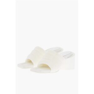 MM6 Padded Mules with Squre Toe 7cm