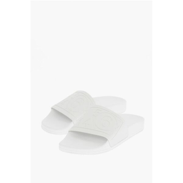 MM6 Solid Color Slides with Embossed Logo