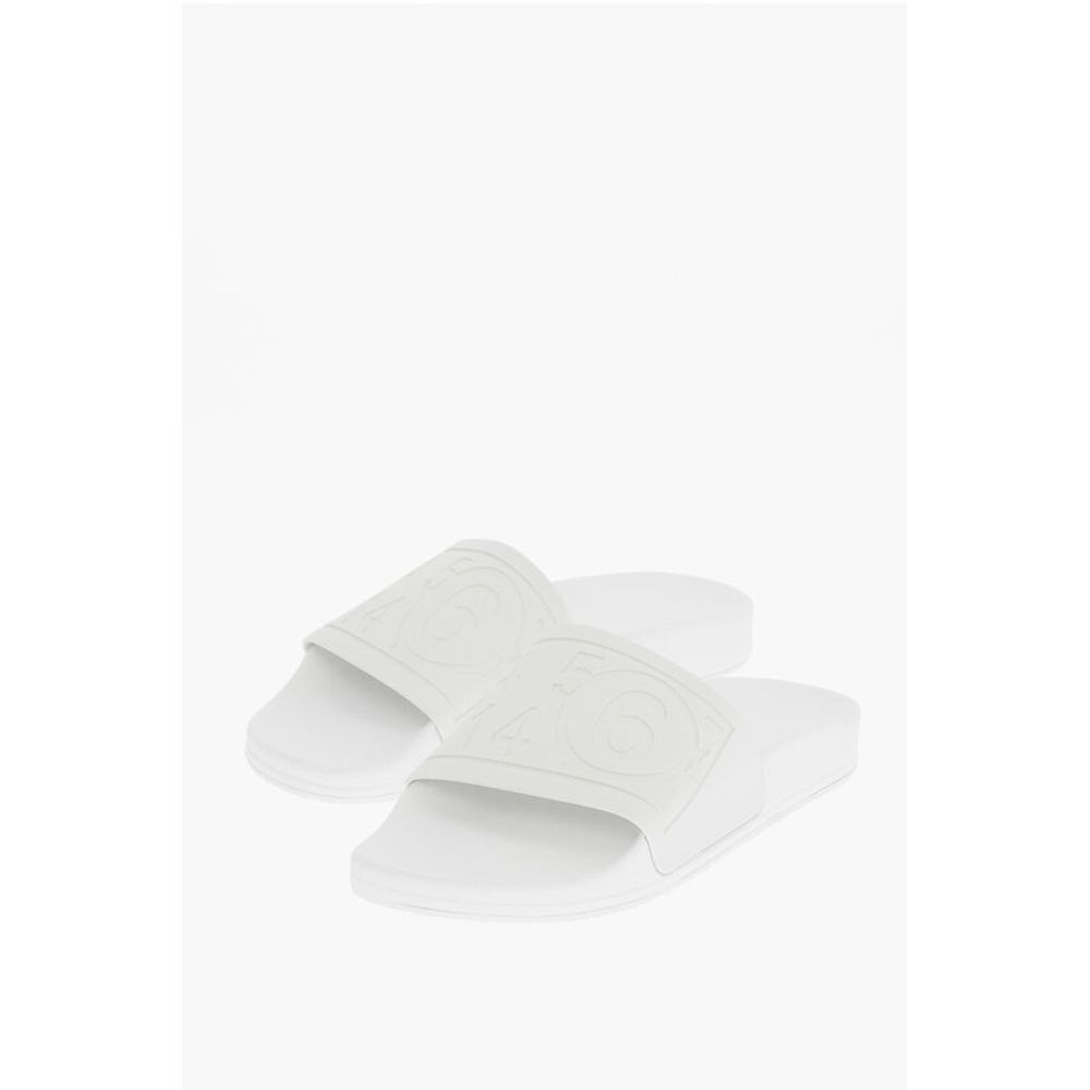 MM6 Solid Color Slides with Embossed Logo