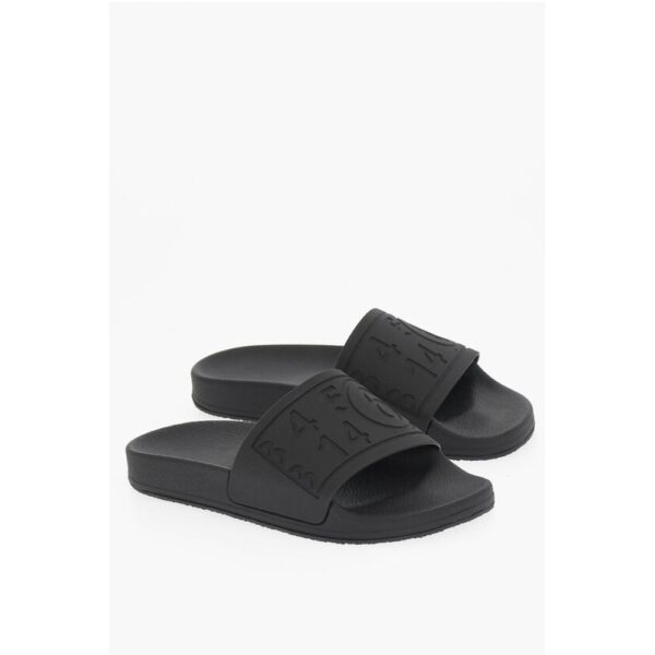 MM6 Solid Color Slides with Embossed Logo